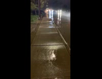 Collab BitchMP - Car drives by splashes guy recording