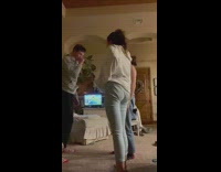 Guy make himself pass out fall backwards