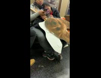 two people dog posters