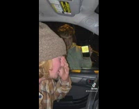 Guy pretends to pull friend over with badge on phone 