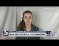 Collab FunBestVids - Girl imitates kellyanne conway on fox news 