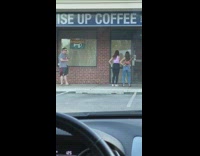 Two girls rise up coffee tiktok dance  