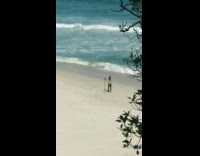 Black leggings girl beach sand ring light 