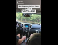 Collab BitchMP - Guy drives through flood water