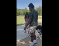 Woman lets her dog attack filmers 