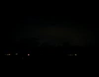 Man films lightning inside large storm cell 