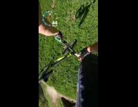 Man breaks back dislocate rib riding down bike on hill 