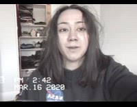 Girl day 16 in quarantine