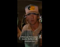 Collab BitchIG2 - Guy shocked by favorite worker quit news 