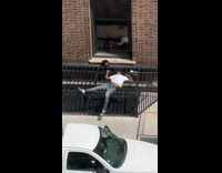 Collab winy - Man white shirt lay sleep on railings