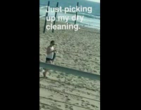 Collab Kook Of The Day - just picking up my dry cleaning lady carry clothes