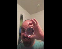 Man look at toy diamond spin eye really fast