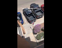 Collab Clips MPUGC - Woman fails to throw trash behind truck