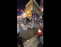 Kid revs motorcycle and turns it off with kill switch 