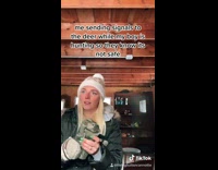 Girl makes noise to warn deer hunting 