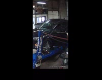 Guy goes down ladder falls on floor