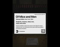 voice over dirty subway rails