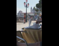 Collab IITW - Woman orange designs top cowboy hat pictorial