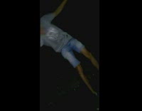 Shorts Guy Gets Tazed on Deck and Keeps Screaming