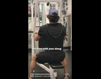 Guy shows how to keep your dawg happy 