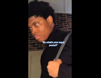 Student asks guy what his superpower is 