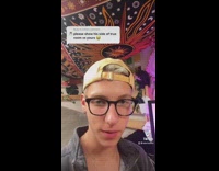 Guy shows his side of dorm vs roommates side 