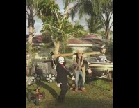 Jig saw and scarecrow dancing Halloween thriller michael jackson