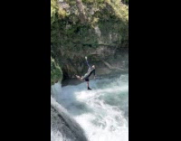 Collab SendItOfficiall - Man jumps over 20 meter high waterfall