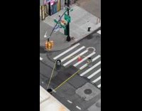 Submitter shows underground explosion blocked by police