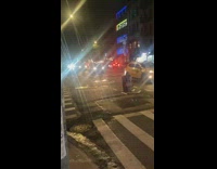 Man dances and plays 70s music in the middle of the street 
Part 2 