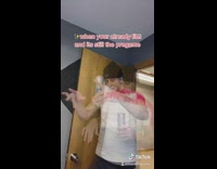 Red shirt guy gets drunk during pregame 