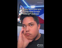 Guy tries to move eyes smoothly fail 