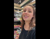 Dad calls wife mommy in grocery store with baby 