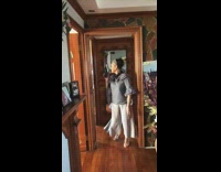 Mom speaker funky music guy costume dance