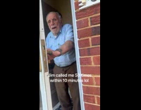 Elderly man unknowingly called woman 50 times