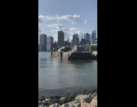 Fake hanging body halloween decoration river water