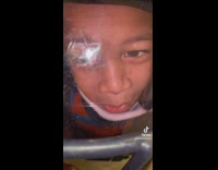 Little boy gets pep talk before playing football 