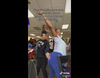 Man Distracts Himself as Lady Twerks Mirror