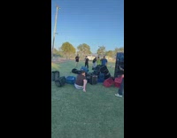 Guy faceplants doing milk crate challenge