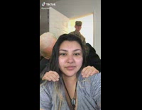 Collab BitchIG2 - Joe biden filter on army guy shoulder scares him 