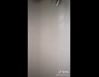 Bathroom shower head looks funny 