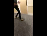 Three guys ding dong ditch room and almost get caught