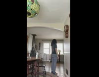 Girl back crack pasta dad prank