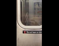Skull Mask on Man through Reflective Window Glass
