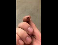 Small internal wound on tip of finger