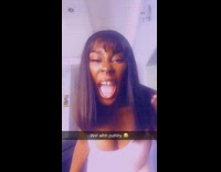 Girl draws gap in teeth lisp dress