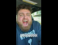 Guy gets into car after work screams 