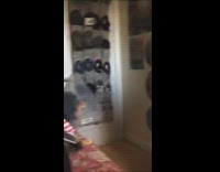 Pet dog barks and run around to remove the E-collar