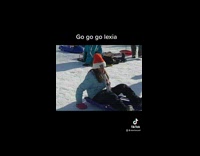 Moms commentary of kid being scared to sled 