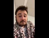 Guy freaks out about man in chip aisle